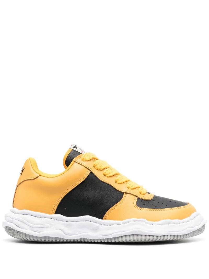 Maison MIHARA YASUHIRO chunky low-top sneakers - Yellow von Maison MIHARA YASUHIRO