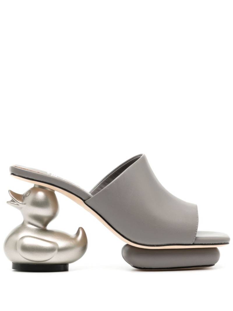 Maison MIHARA YASUHIRO duck-heel mules - Silver von Maison MIHARA YASUHIRO