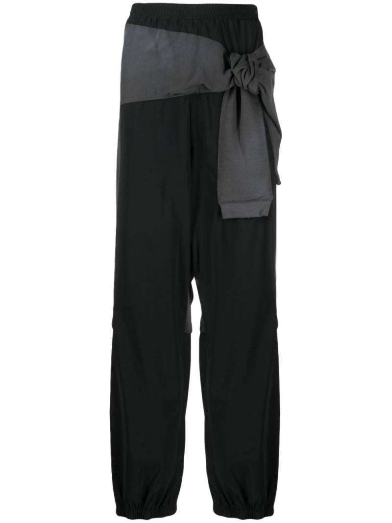 Maison MIHARA YASUHIRO multi-panel design cotton track pants - Grey von Maison MIHARA YASUHIRO