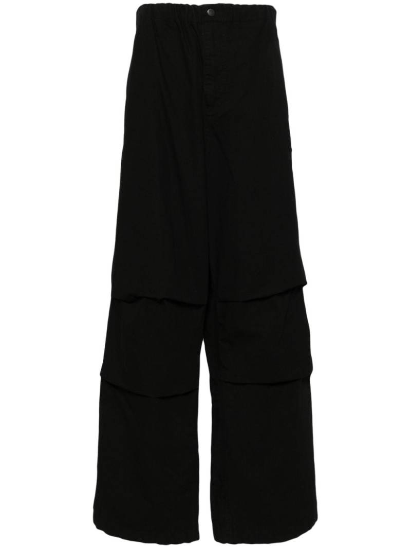 Maison MIHARA YASUHIRO pleated wide-leg trousers - Black von Maison MIHARA YASUHIRO