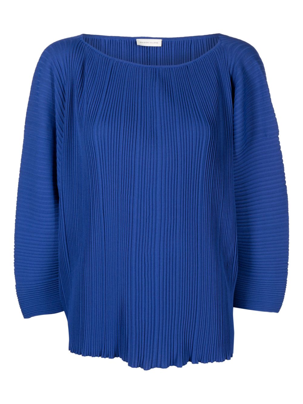 Maison Ullens fully-pleated knitted top - Blue von Maison Ullens