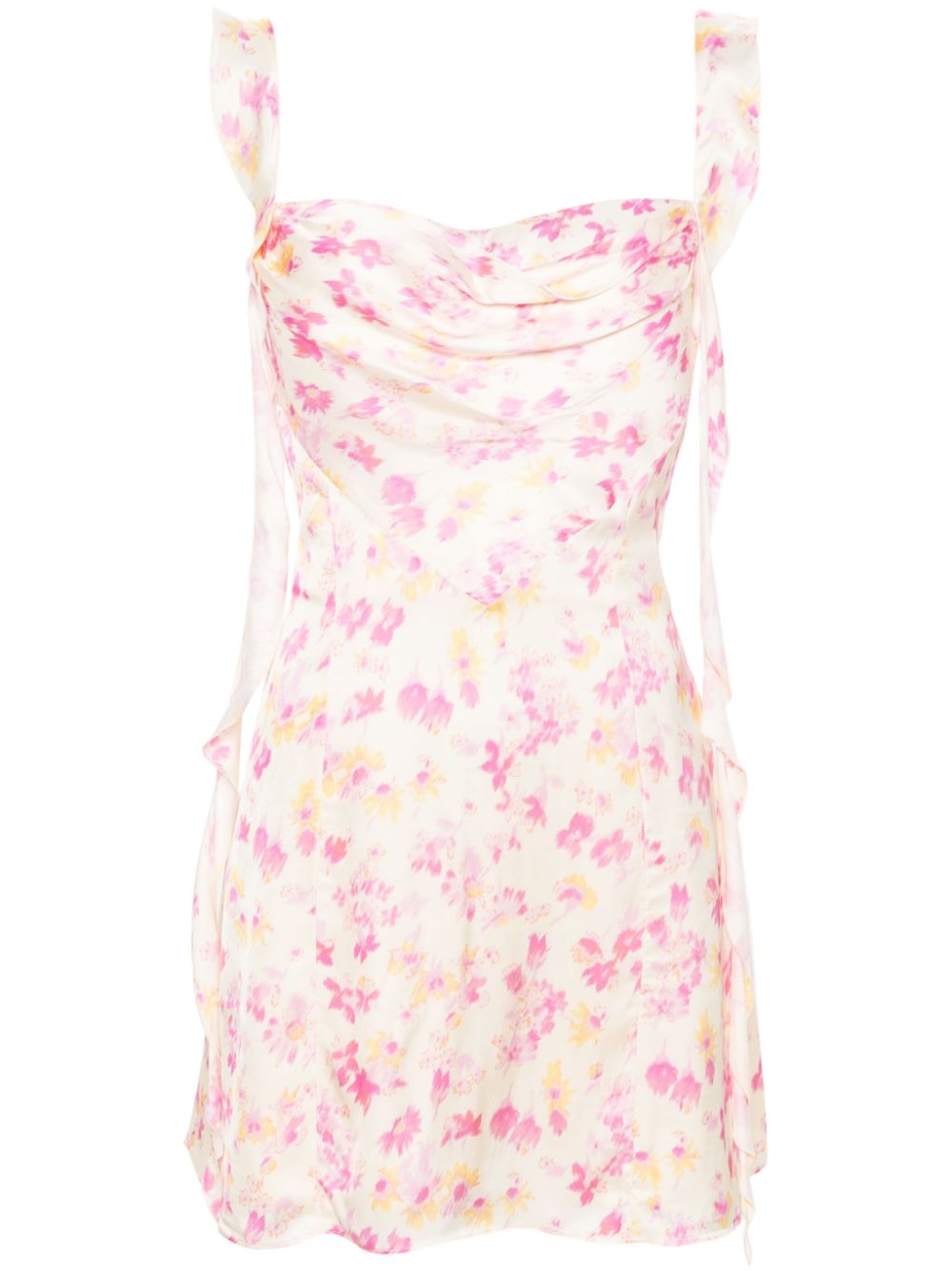 Maje floral-print minidress - Neutrals von Maje