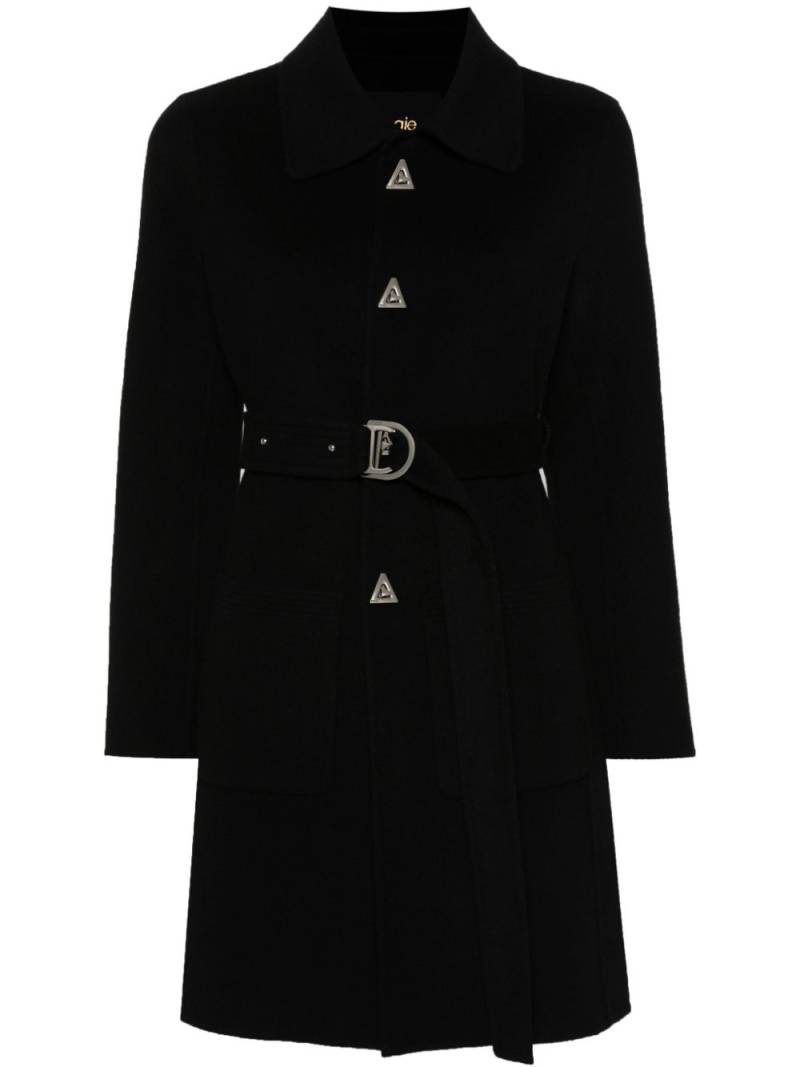 Maje belted coat - Black von Maje