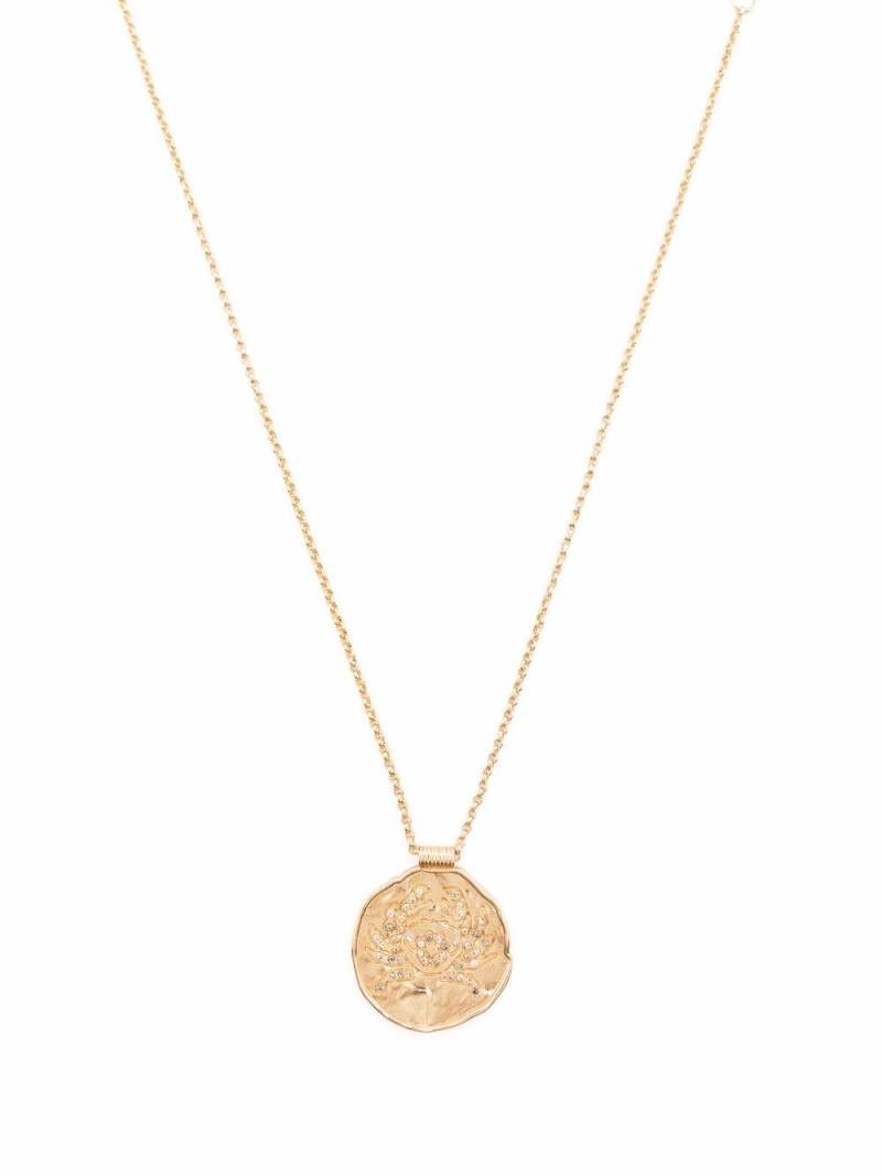 Maje Zodiac medal necklace - Gold von Maje