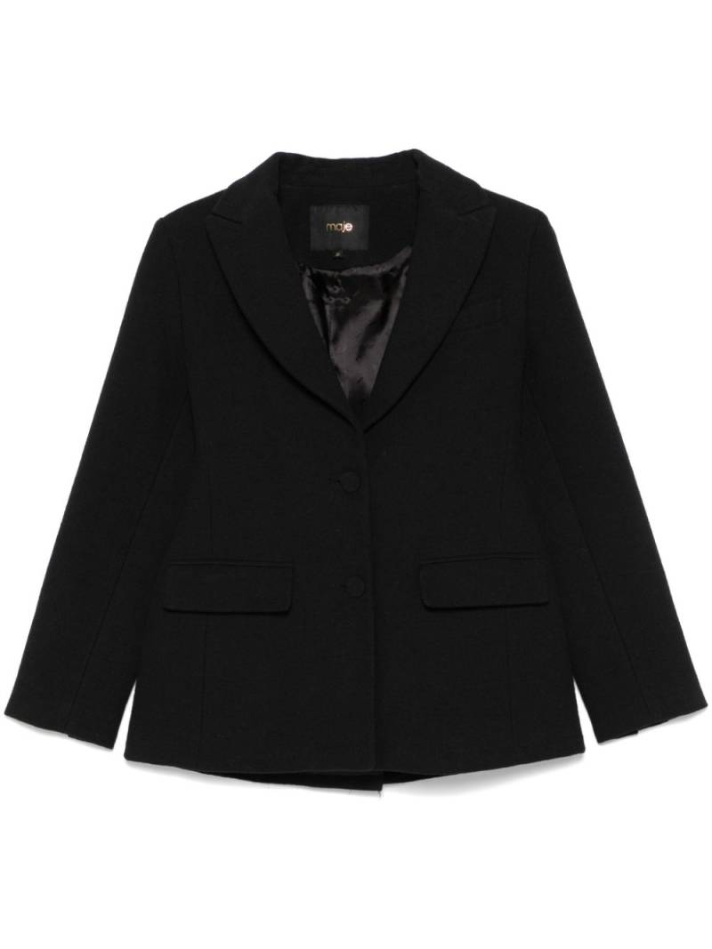 Maje canvas blazer - Black von Maje