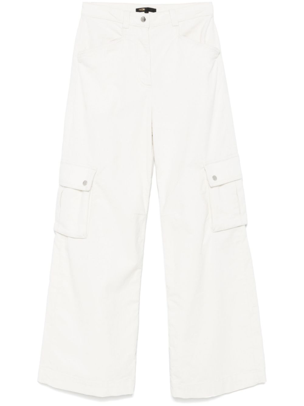 Maje corduroy cargo pants - White von Maje