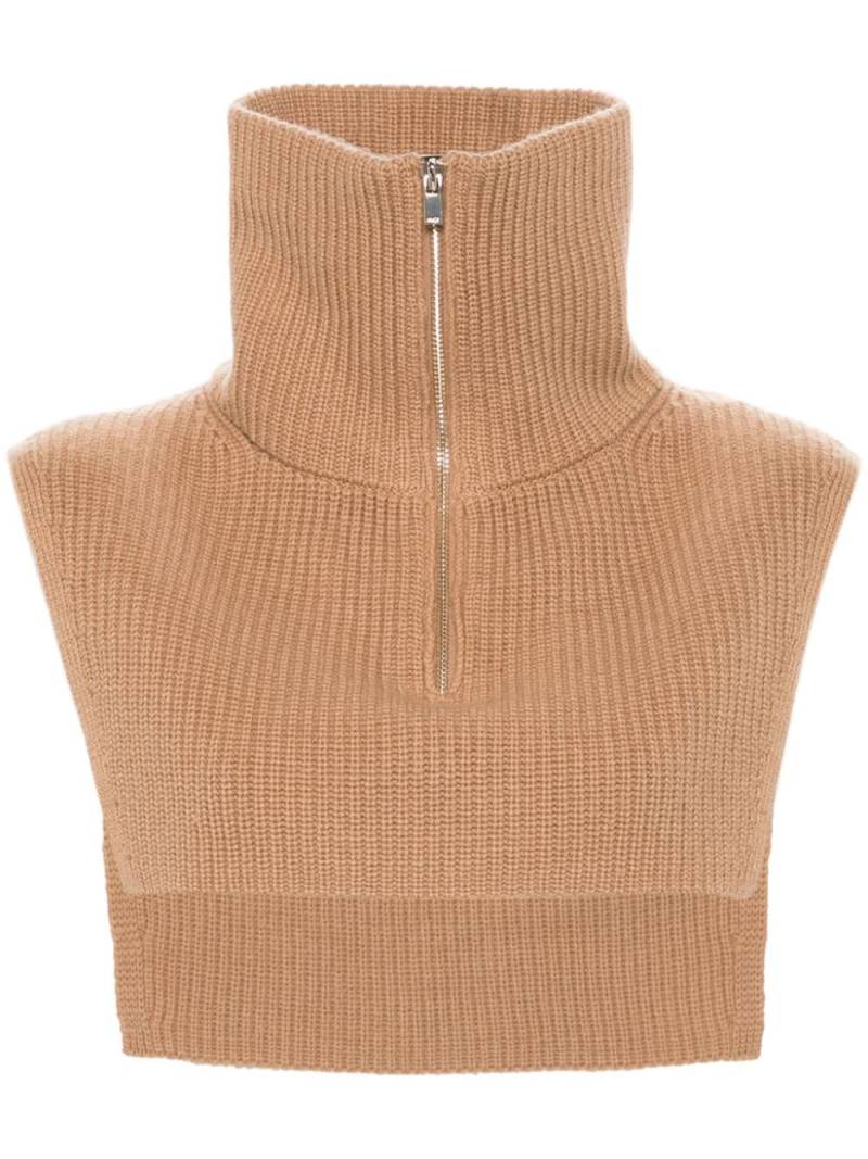 Maje knitted top - Brown von Maje