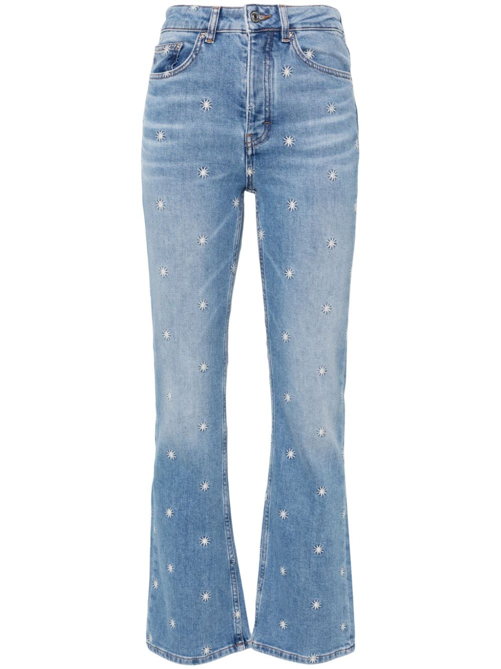 Maje mid-rise flared jeans - Blue von Maje