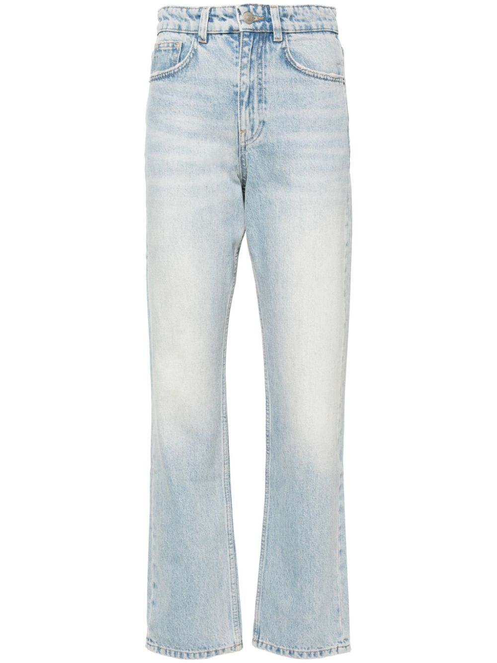 Maje mid-rise straight-leg jeans - Blue von Maje