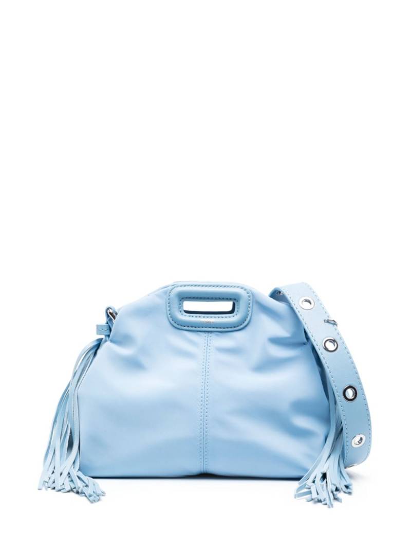 Maje mini Soft Miss M shoulder bag - Blue von Maje