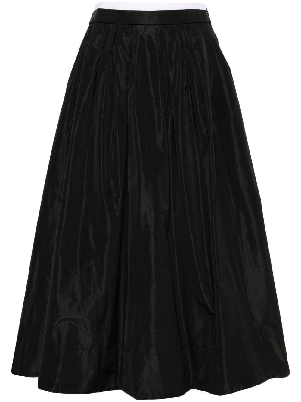 Maje pleated full skirt - Black von Maje