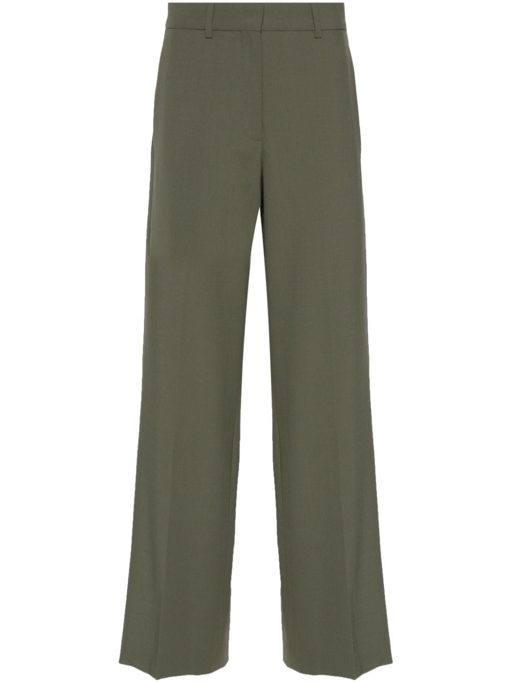 Maje pressed-crease trousers - Green von Maje