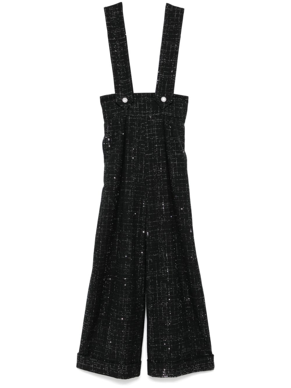 Maje sequin-detailing overalls - Black von Maje