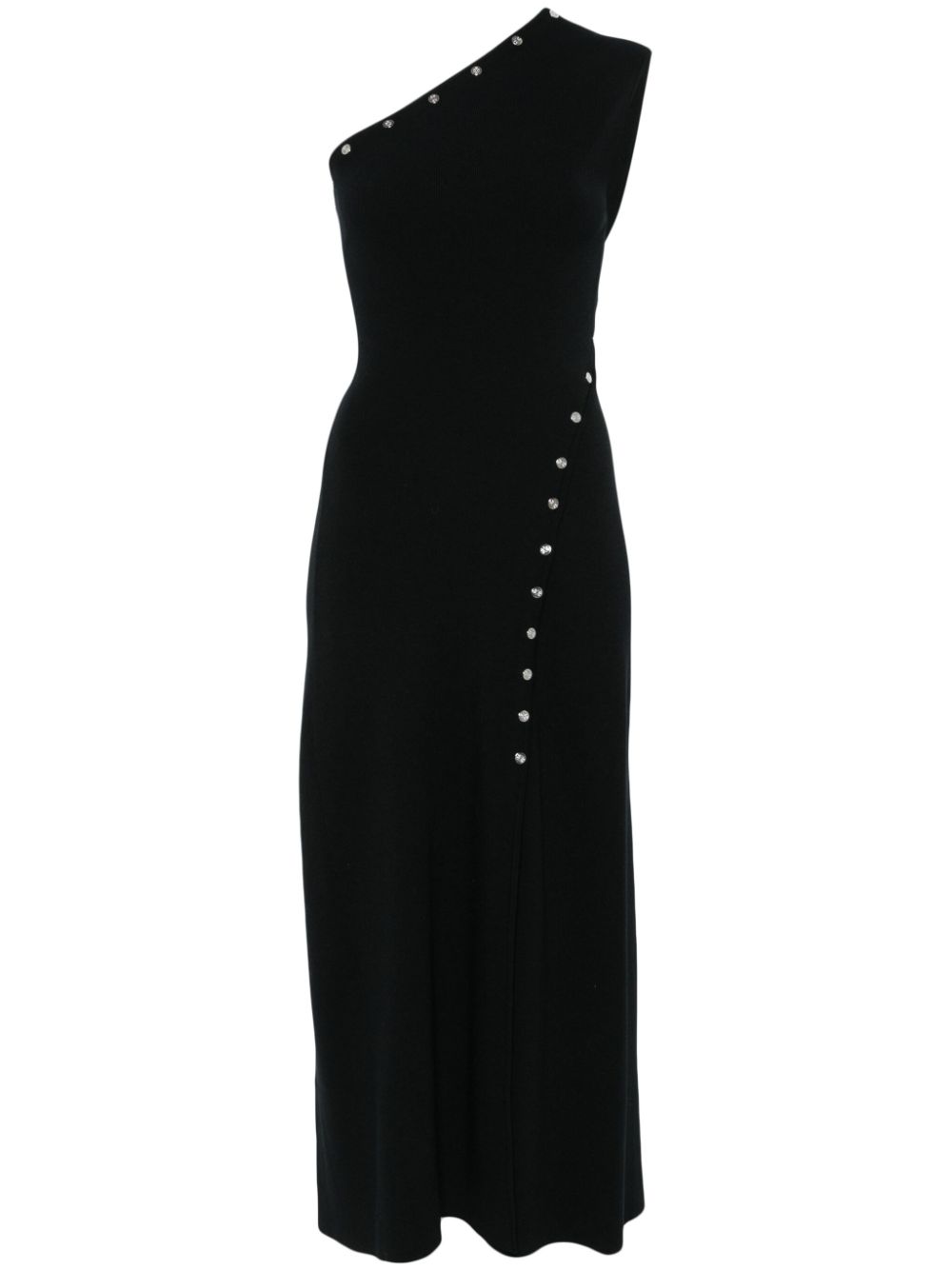 Maje stud-embellished midi dress - Black von Maje