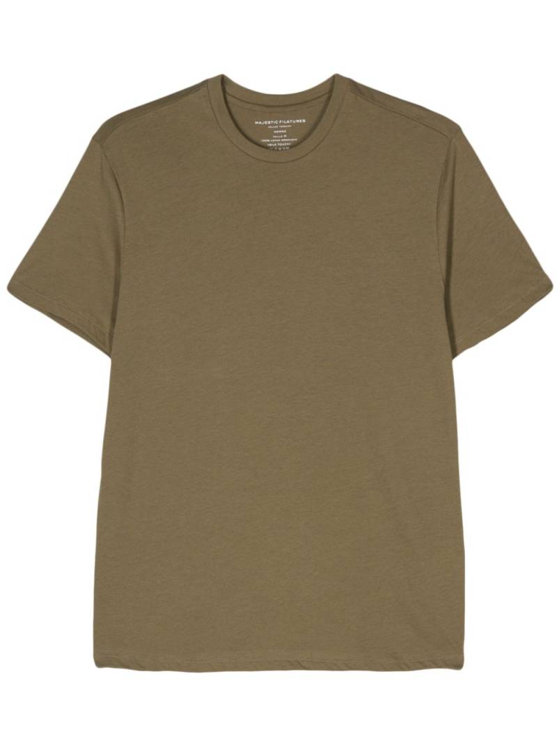 Majestic Filatures Deluxe organic-cotton T-shirt - Green von Majestic Filatures