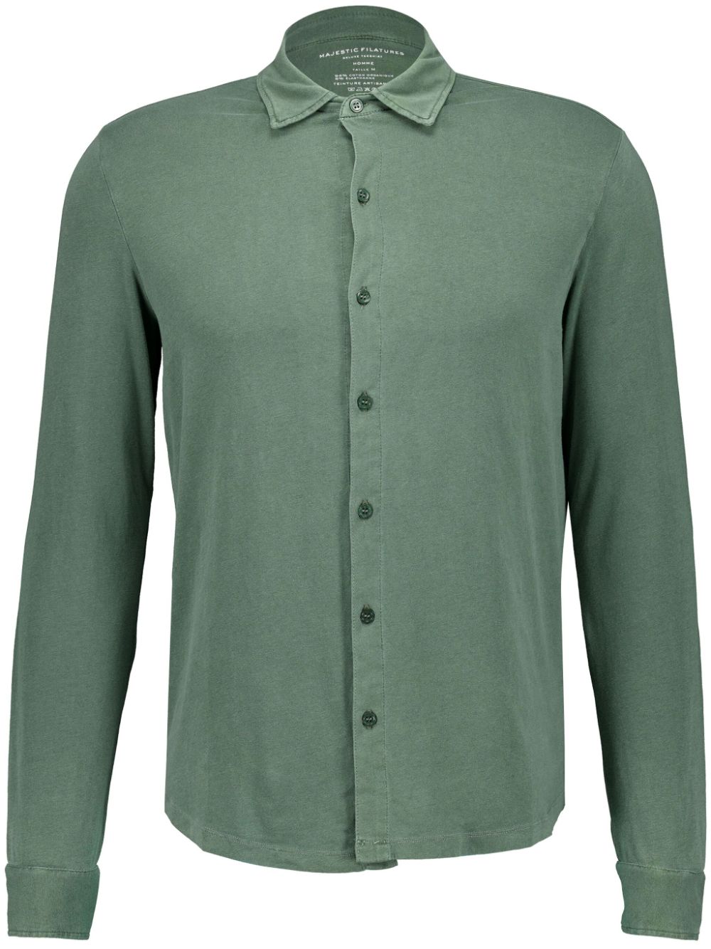 Majestic Filatures Herman shirt - Green von Majestic Filatures