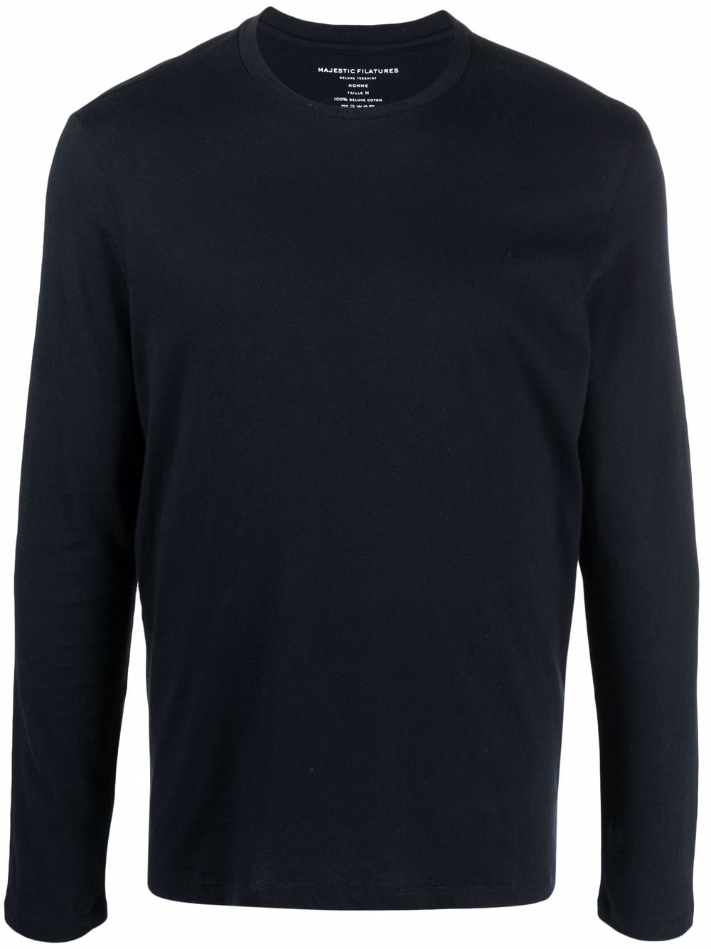 Majestic Filatures crew neck top - Blue von Majestic Filatures