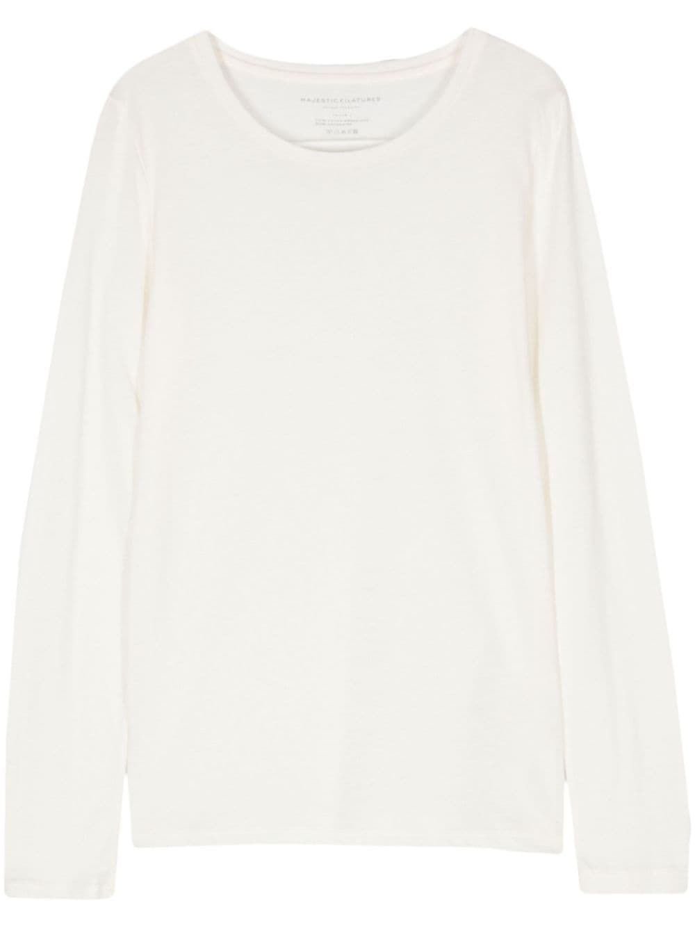 Majestic Filatures jersey T-shirt - Neutrals von Majestic Filatures