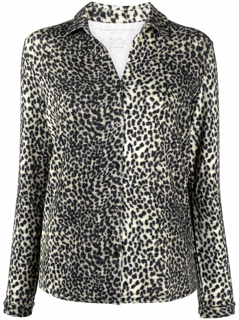 Majestic Filatures leopard-print shirt - Neutrals von Majestic Filatures