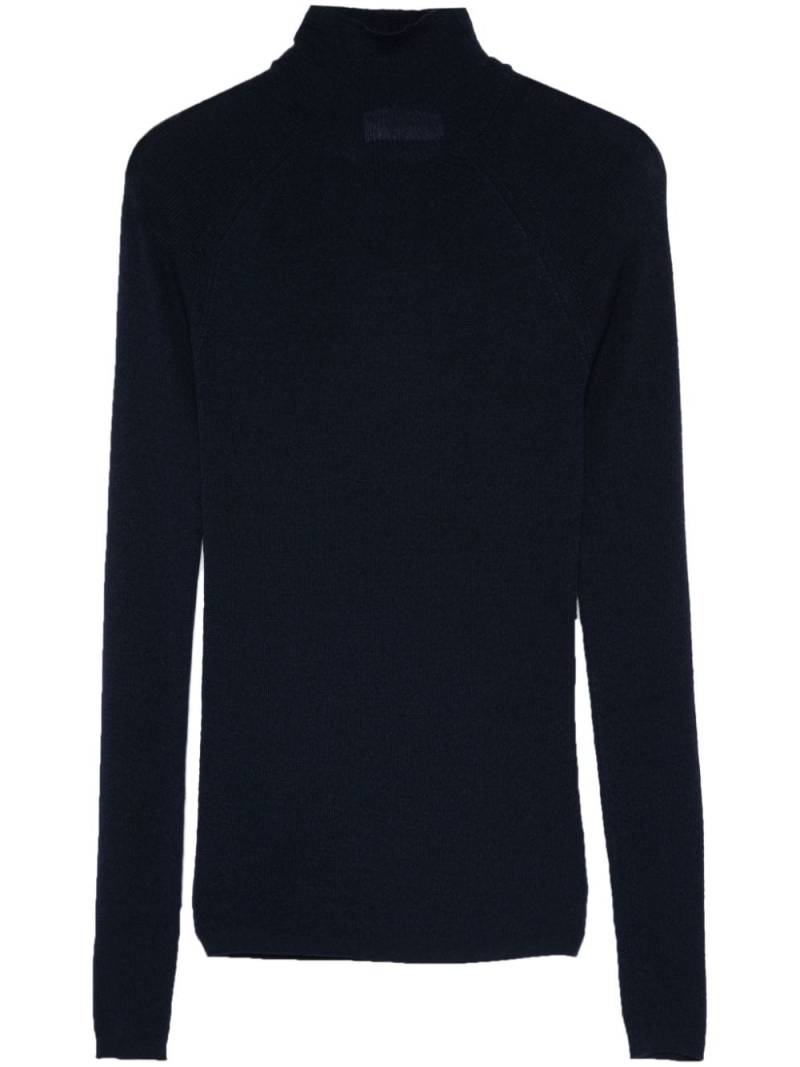 Majestic Filatures roll-neck jumper - Blue von Majestic Filatures