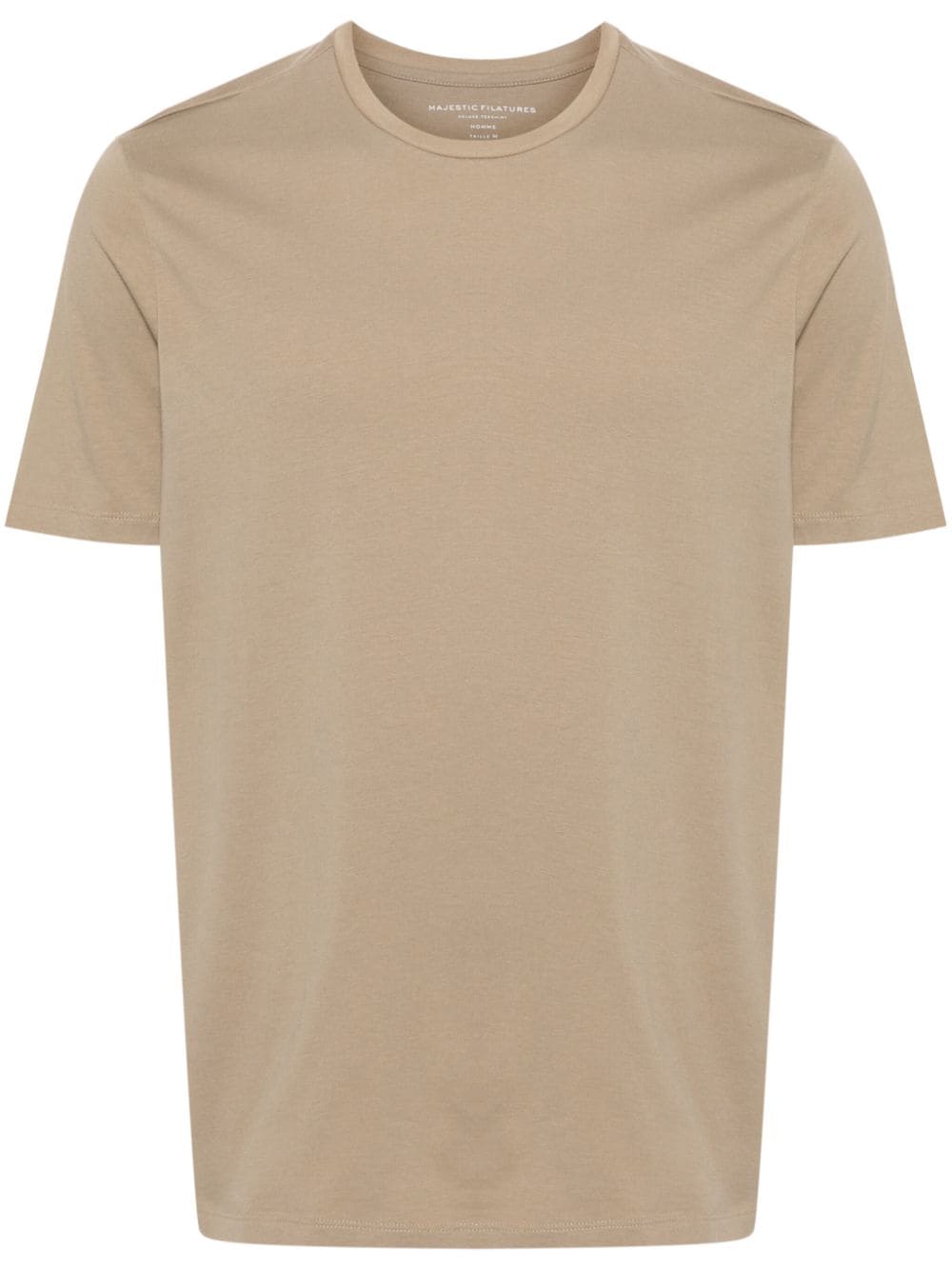 Majestic Filatures short-sleeve cotton T-shirt - Brown von Majestic Filatures