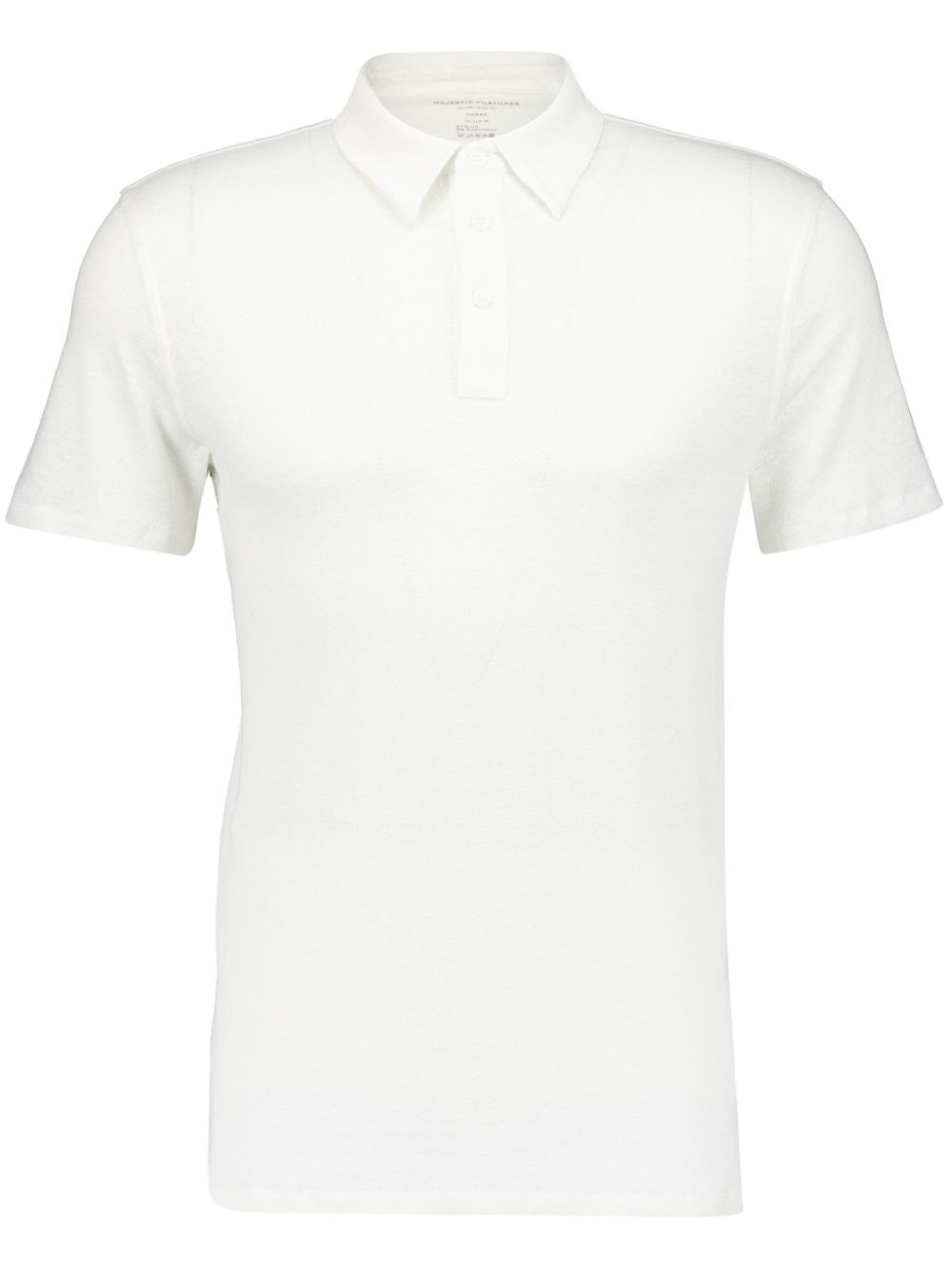 Majestic Filatures short-sleeve stretch-linen polo shirt - White von Majestic Filatures