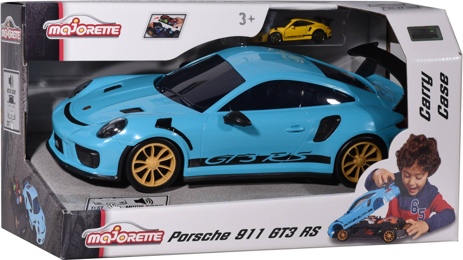 majORETTE Spielzeug-Auto »Porsche 911 GT3 RS - Carry Case«, inkl. Mini-Auto majORETTE Spielzeug-Auto »Porsche 911 GT3 RS - Carry Case«, inkl. Mini-Auto von Majorette