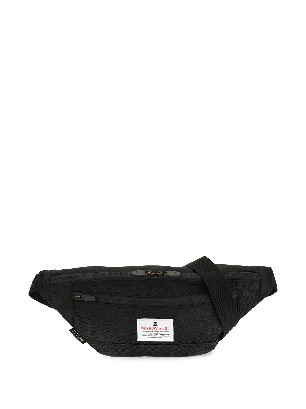 Makavelic Mocoular logo waist bag - Black von Makavelic