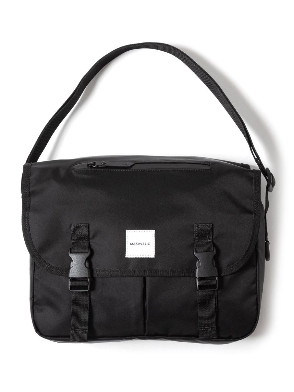 Makavelic flap messenger bag - Black von Makavelic