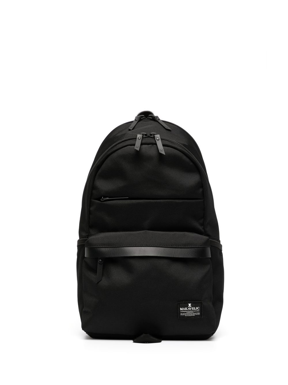 Makavelic logo-patch backpack - Black von Makavelic