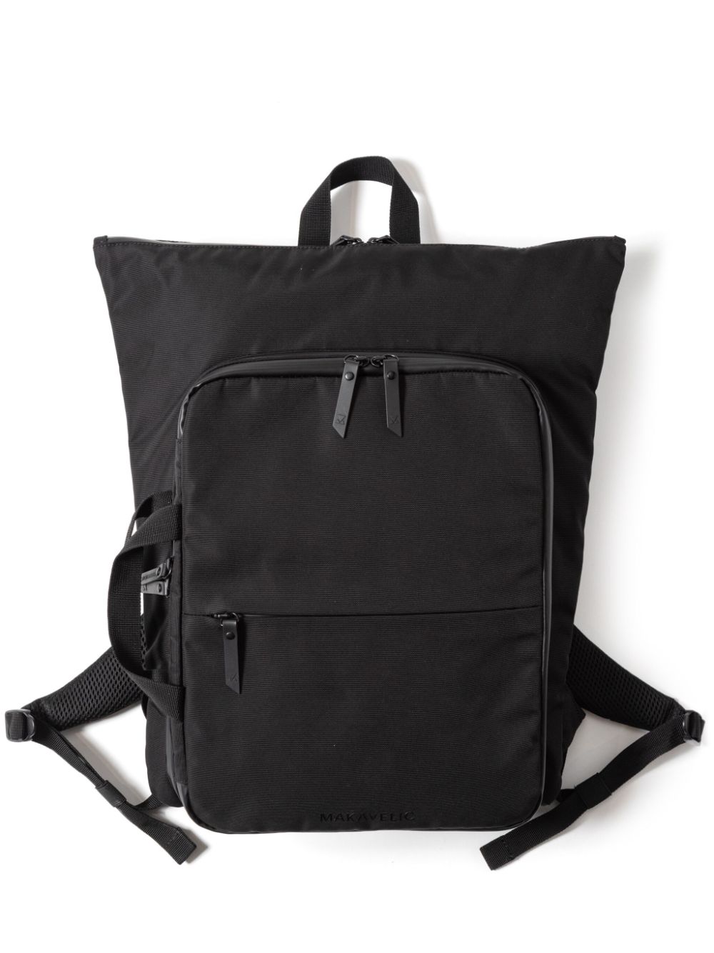 Makavelic padded zip backpack - Black von Makavelic