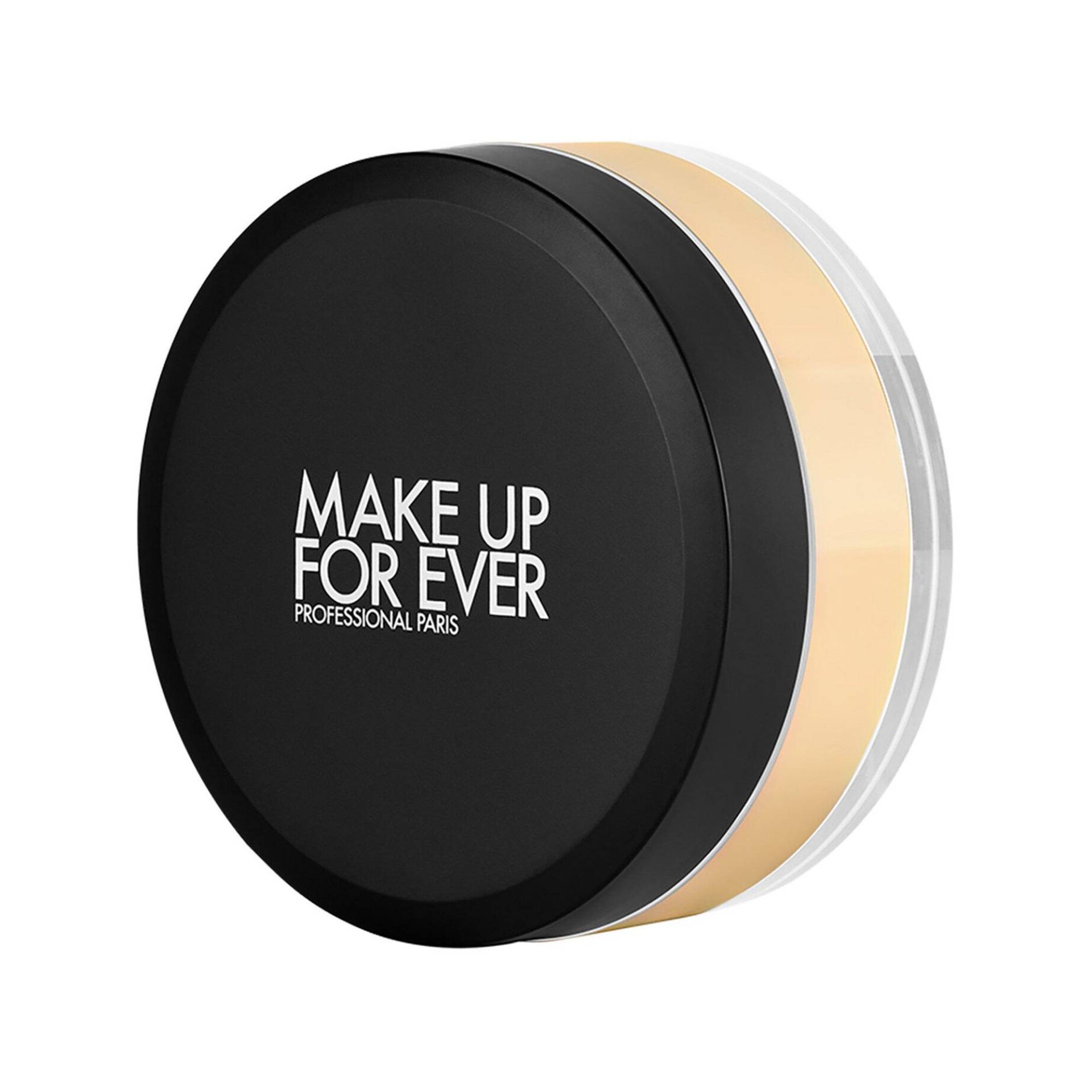 Make Up For Ever - Unmerklich fixierender loser Puder, HD Skin Setting Powder, 18 g, . Corrective Banana von Make Up For Ever