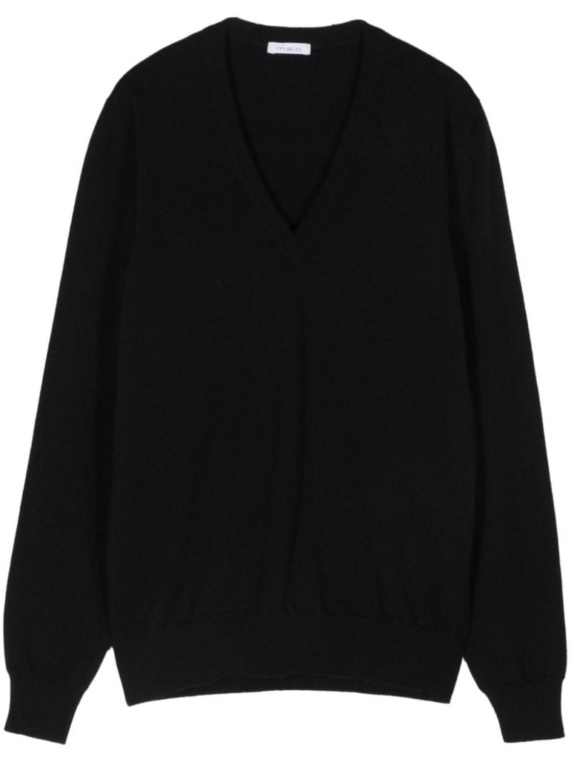 Malo cashmere sweater - Black von Malo