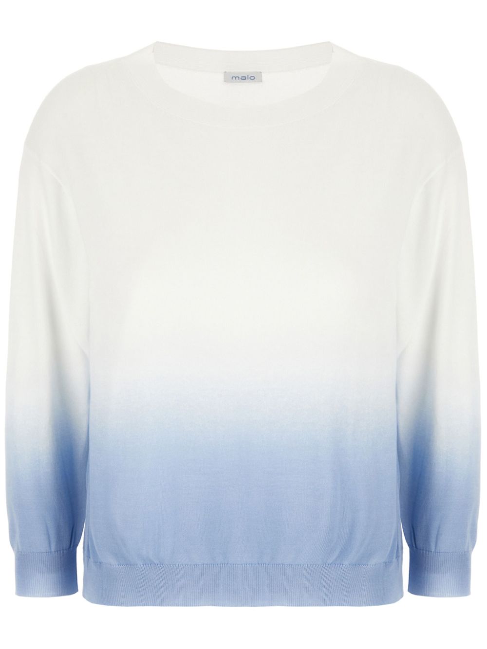 Malo cotton sweater - White von Malo