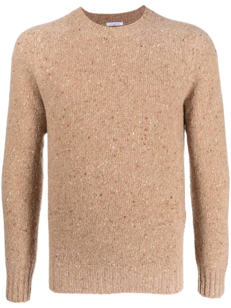 Malo crew neck cashmere jumper - Neutrals von Malo