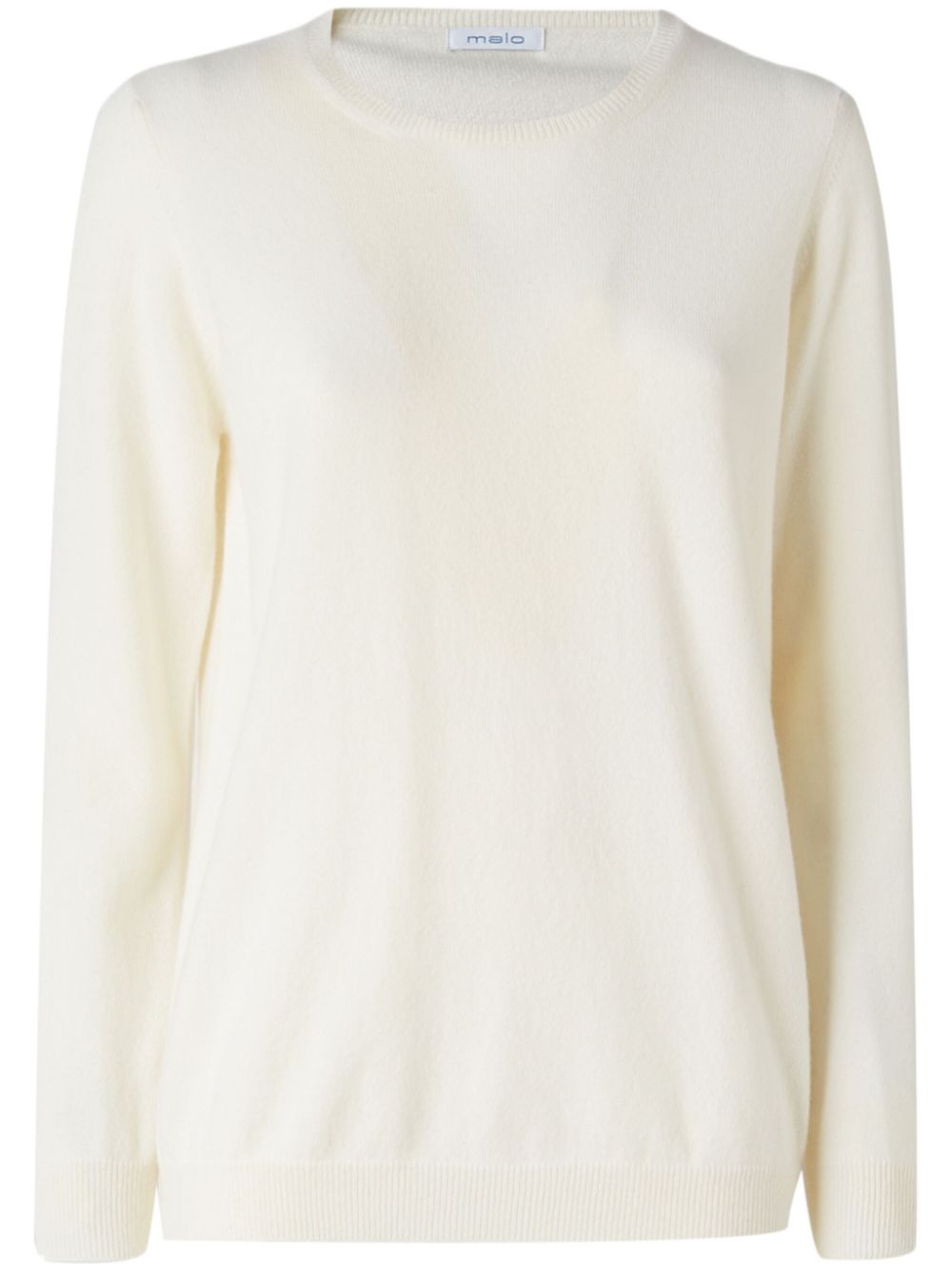 Malo crew neck sweater - White von Malo