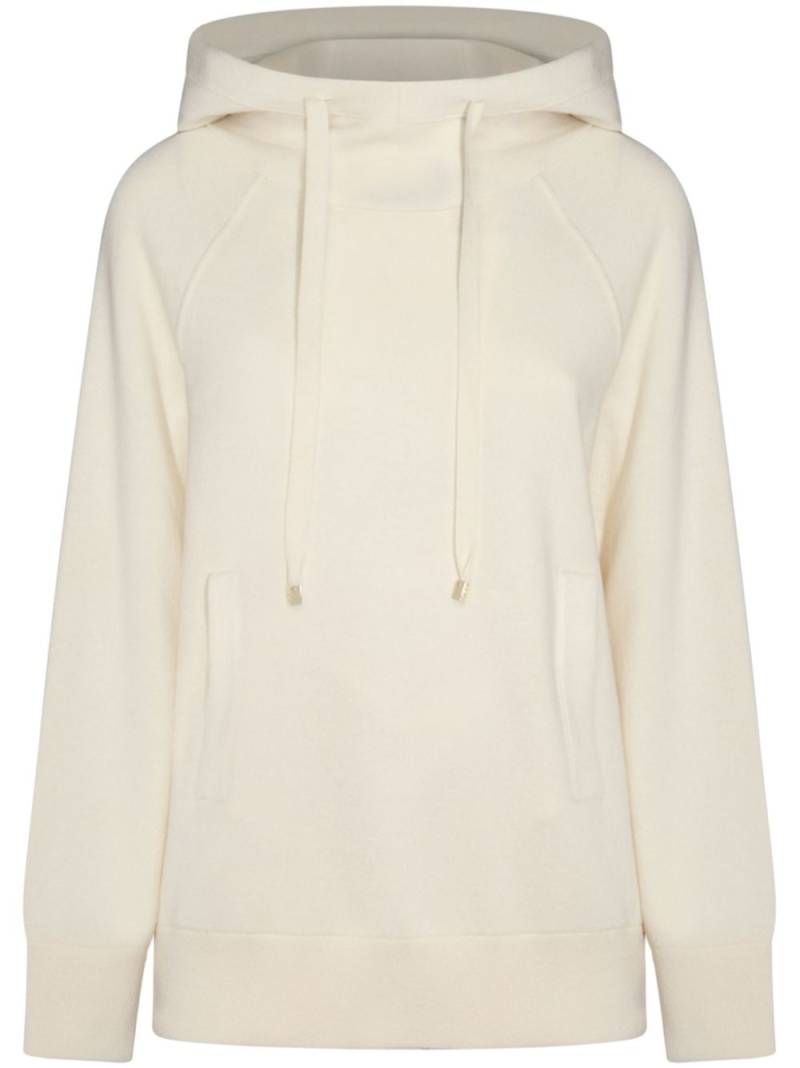 Malo drawstring hoodie - White von Malo