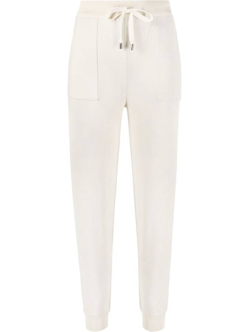 Malo drawstring-waist tapered trousers - Neutrals von Malo