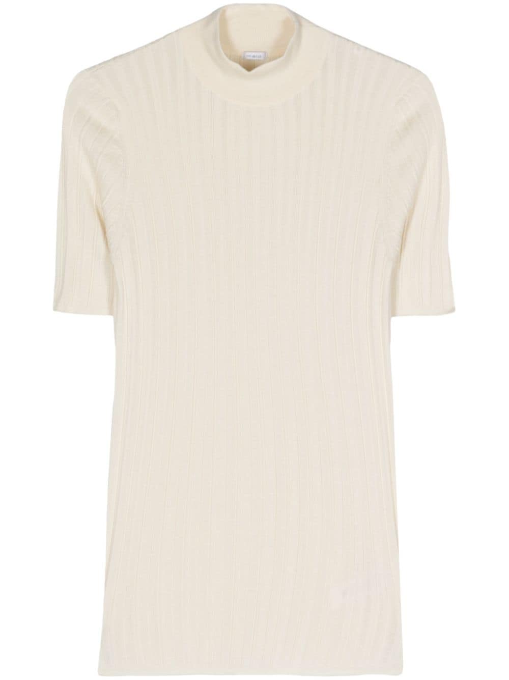 Malo ribbed-knit top - White von Malo