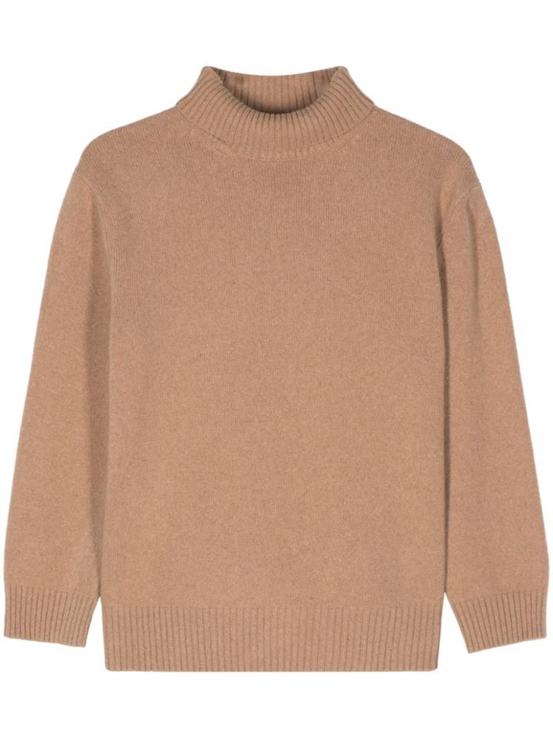 Malo roll-neck sweater - Brown von Malo