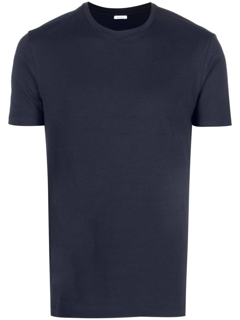 Malo short-sleeved stretch-cotton T-shirt - Blue von Malo