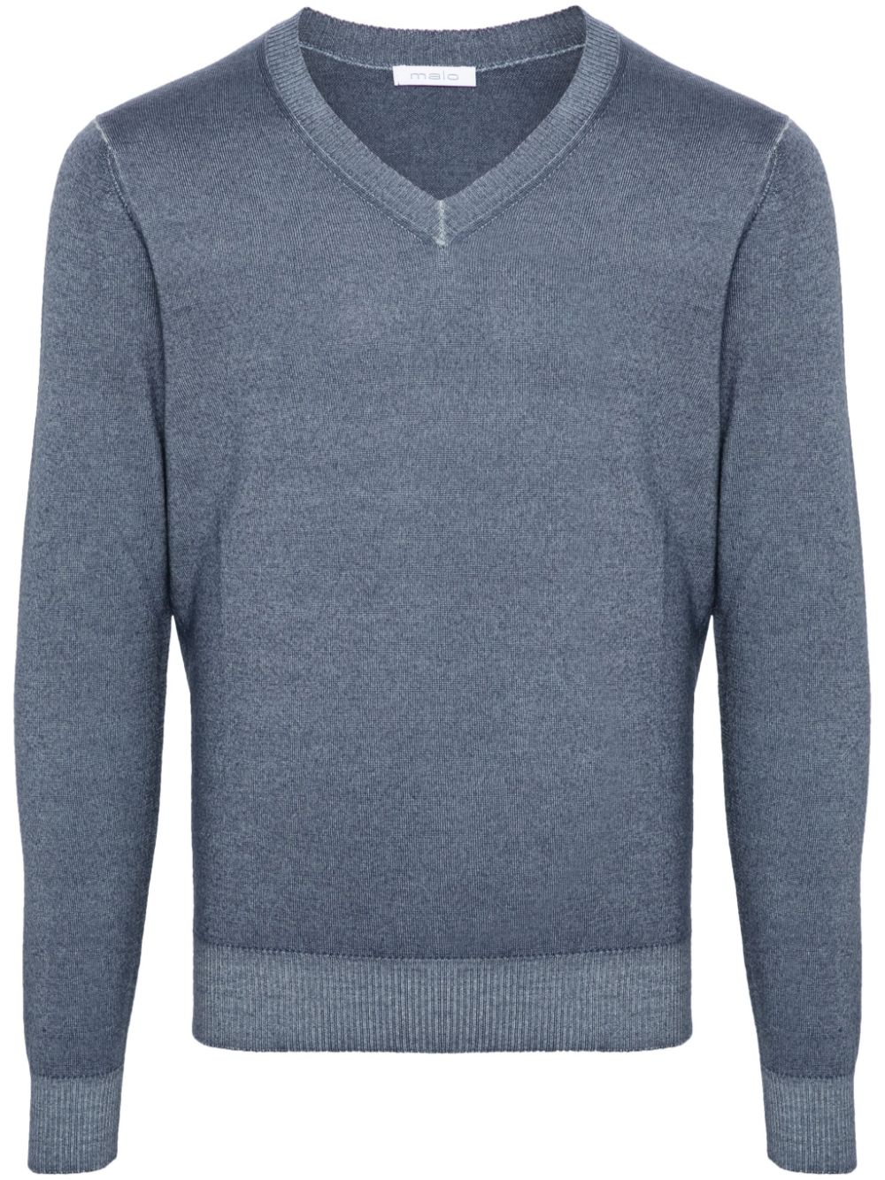 Malo virgin-wool sweater - Blue von Malo