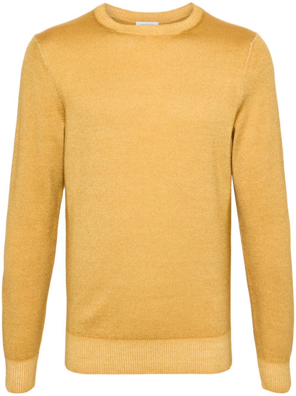 Malo virgin-wool sweater - Yellow von Malo