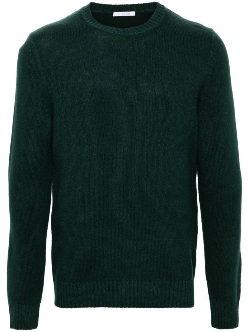 Malo wool crew neck jumper - Green von Malo