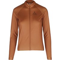 MALOJA Damen Radtrikot SandlingM. LS camel | L von Maloja