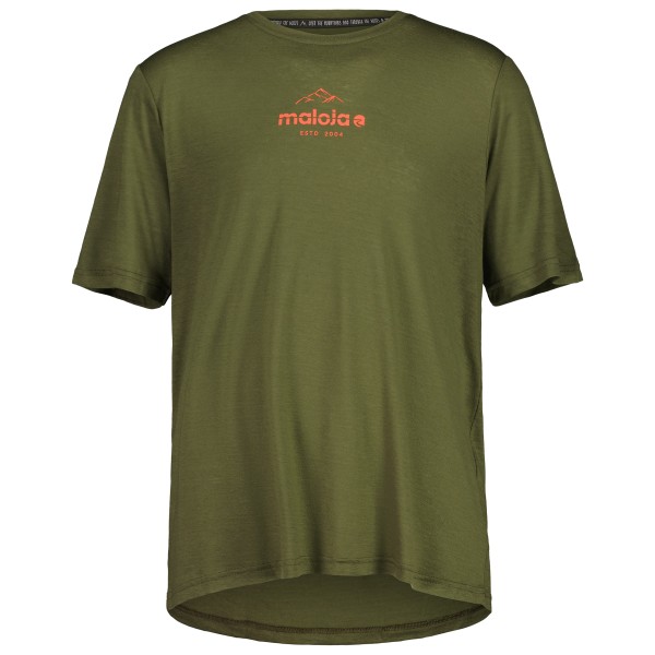 Maloja - KalmbergM. Puzzle 1 - Merinoshirt Gr L moss von Maloja