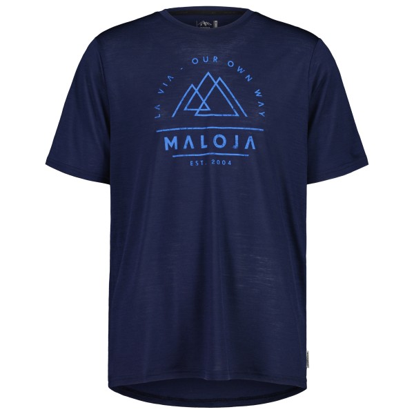 Maloja - KalmbergM. - T-Shirt Gr S blau von Maloja