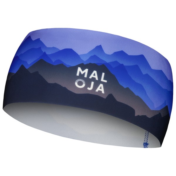 Maloja - KulmM. - Stirnband Gr One Size blau;bunt;grau;schwarz/grau von Maloja