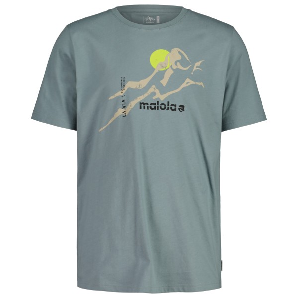 Maloja - RainbachM. - T-Shirt Gr S grau/türkis von Maloja