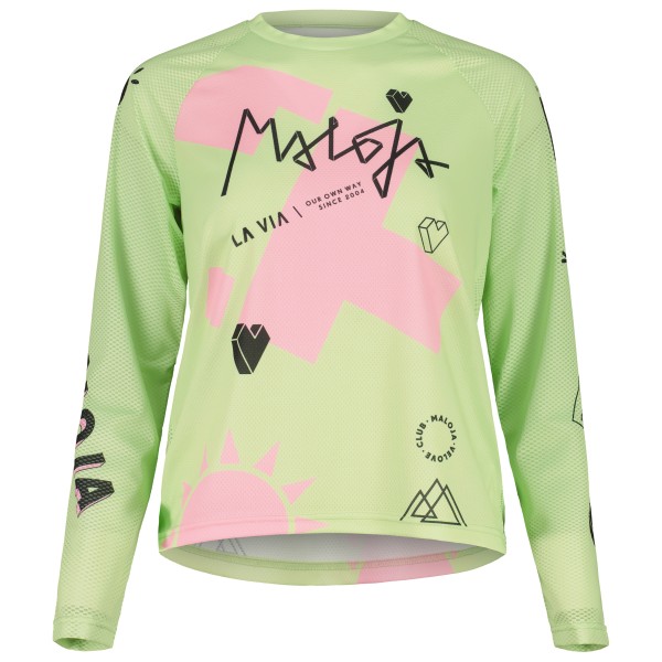 Maloja - Women's BaldoM. - Velotrikot Gr XL grün von Maloja